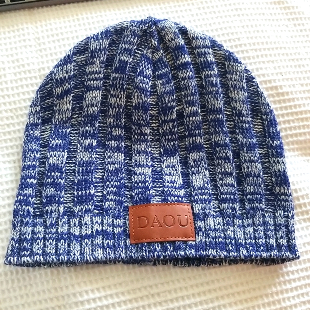 Daou Prime Line Blue Beanie New Os